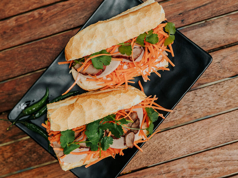 Sandwich poulet curry